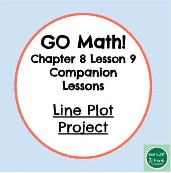 Preview of Line Plot Project - GO Math Chapter 8 Lesson 9 Companion Lesson