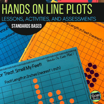 Preview of Hands On Line Plot Activities, Investigations and Line Plot Assessments