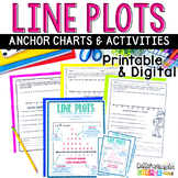 Line Plot Worksheets & Anchor Charts Digital & Printable Math