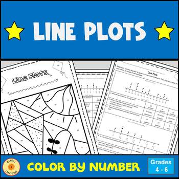 Preview of Line Plots Color by Number with Easel Assessment