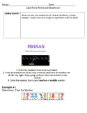 Line Plots Guided Notes