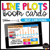 Line Plots Math Boom Cards