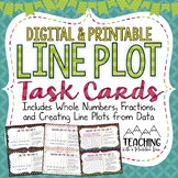 Line Plots | Math Task Cards