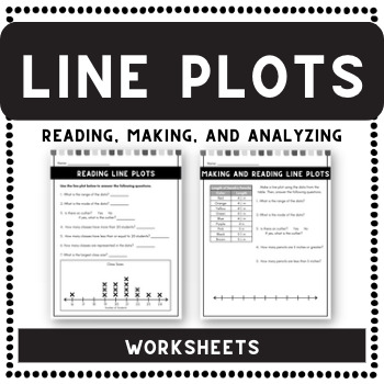 Preview of Line Plots | Worksheets