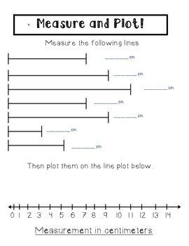 Line Plots and Measuring - Common Core aligned. 2.md.9 | TpT