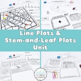 Line Plots and Stem-and-Leaf Plots Lessons (Math SOL 5.16)