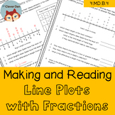Line Plots with Fractions - 4.MD.B.4