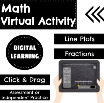 Preview of Line Plots with Fractions Digital Activity