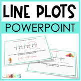 Line Plots with Fractions Slides Lesson - Math for 5th Grade