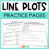 Line Plots with Fractions Worksheets - 5th Grade