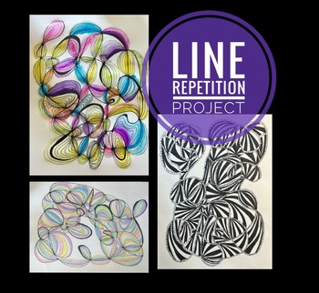 Preview of Line Repetition Drawing: Presentation and Artist Statement