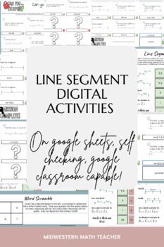 Preview of Line Segment Digital Activities