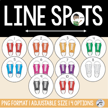Preview of Line Spots | Social Distancing