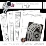 Element of Line Worksheets & Mini Lessons - Elements of Ar