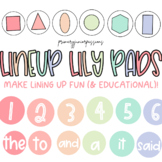 Line Up Lily Pads | Numbers, Letters, Sight Words, Shapes & More