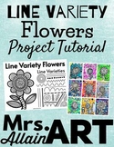 Line Variety Flowers Project Tutorial