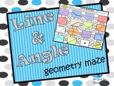 Line and Angle Geometry Maze Activity
