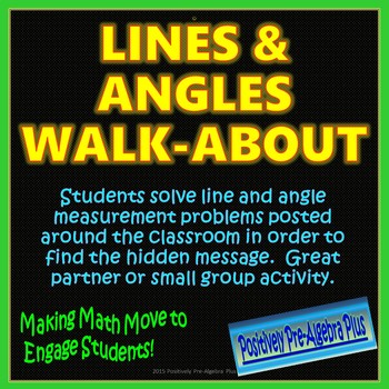 Line and Angle Relationships Walk-About