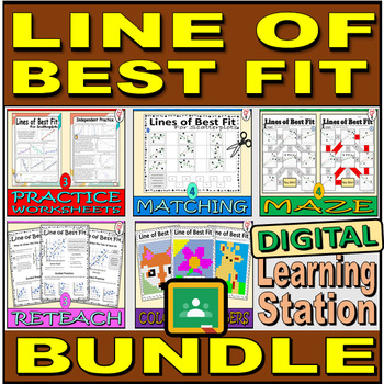 Preview of Line of Best Fit - Learning Station Resource Pack BUNDLE