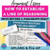 Line of Reasoning Argument Writing APLang and Pre AP