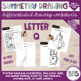 Line of Symmetry | Complete the Drawing | Differentiated W