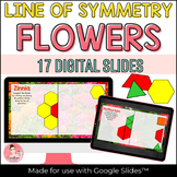 Line of Symmetry Flower Activity with Google Jamboard™ and