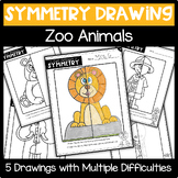 Line of Symmetry Worksheet | End of Year Math Activity | C