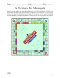 Line of best fit, What is the best Monopoly strategy?