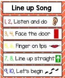 Line Up Song Poster | With Movements!