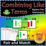 Combining like terms - Equivalent expressions Using Algebr
