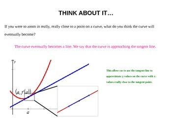 Preview of Linear Approximation