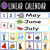 Linear Calendar