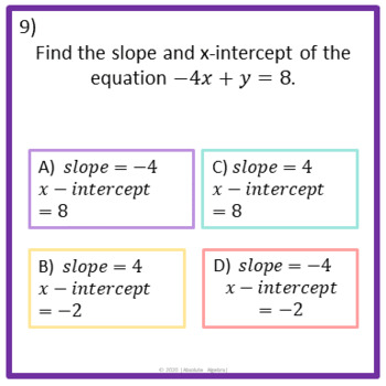 linear equations graphs characteristics distance learning form google preview