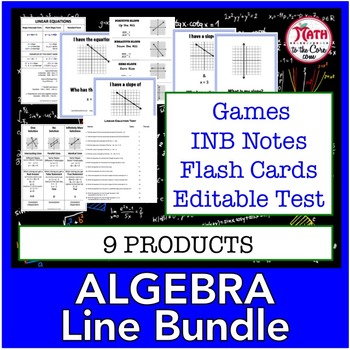 Preview of Linear Equation  Bundle