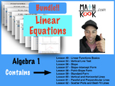 Algebra 1 - Linear Equations - BUNDLE!!