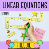 Linear Equations Domino with one variable