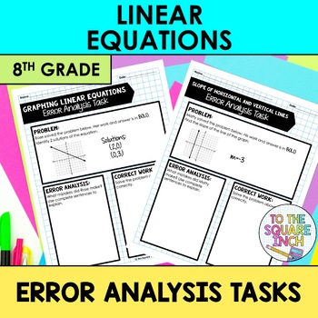 Preview of Linear Equations Error Analysis