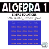 Linear Equations Jeopardy Review Game