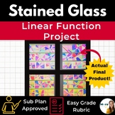 Linear Equations Project : Stained Glass - Writing + Graph