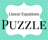 Linear Equations Puzzle