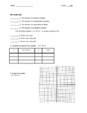 Linear Equations Quiz - Editable