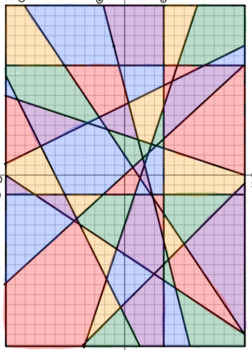 Preview of Linear Equations Stain Glass Window Project