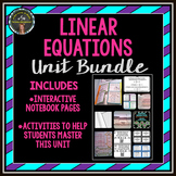 Linear Equations Unit Bundle