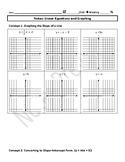 Linear Equations and Graphing