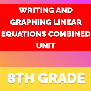 Preview of Linear Equations and Systems of Equations Combined Unit
