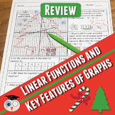 Linear Functions and Key Features of Graphs Review