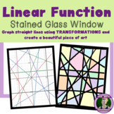 Linear Function Graphing Project: Stained Glass Art