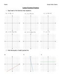 Linear Function Packet