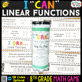 8th Grade Math Game | Linear Functions Graphs & Rate of Change
