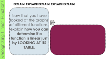 Preview of Linear Functions Interactive Slides Bundle